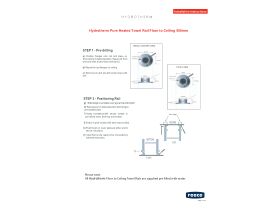Installation Instructions - Hydrotherm Pure Heated Towel Rail Floor to Ceiling 550mm