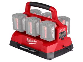 Milwaukee M18 Packout 6 Bay Rapid Charger