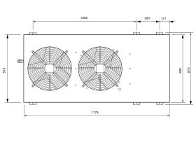 Tecumseh ACPAC Figure 4 Drawing with feet spacings