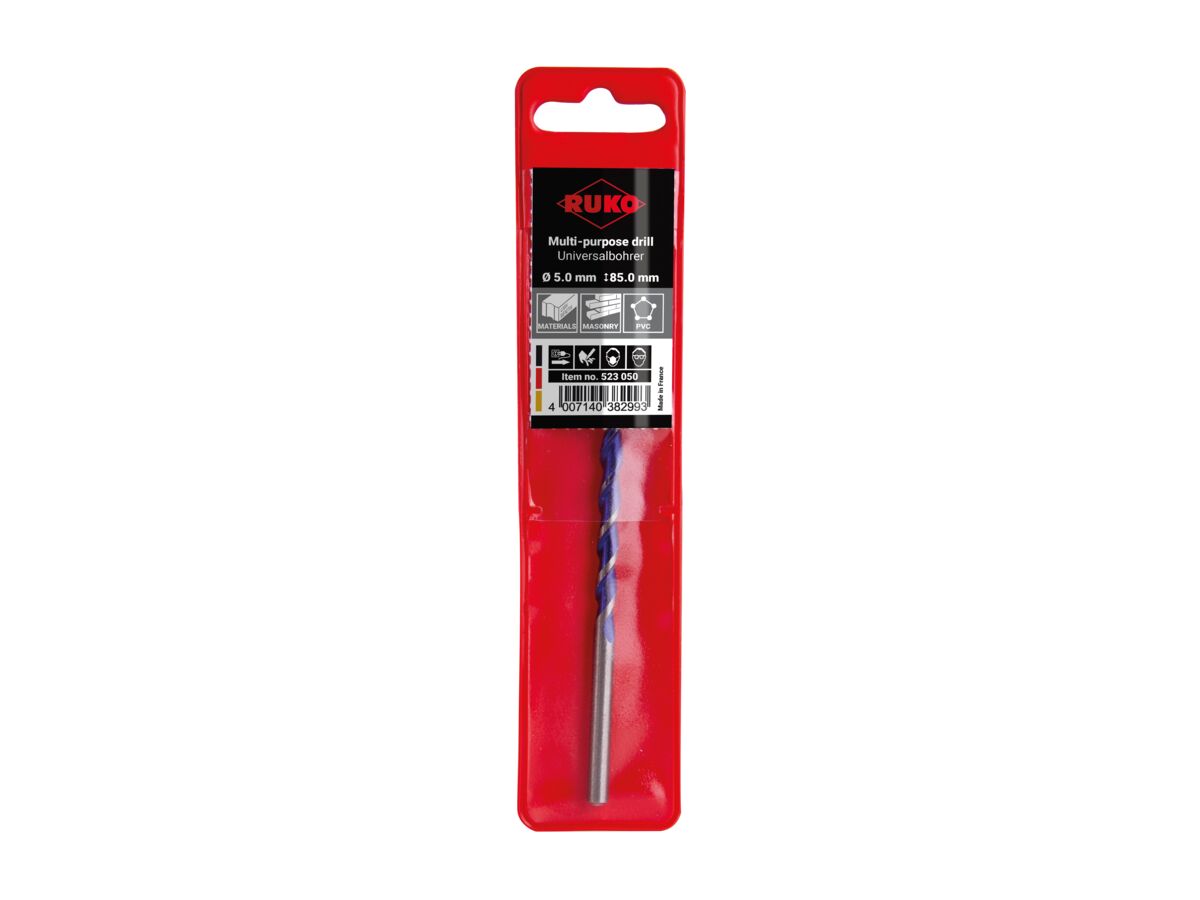 Ruko Multi-Purpose Drill Bit - 5 x 85mm