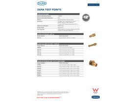 Specification Sheet - Dura Test Points