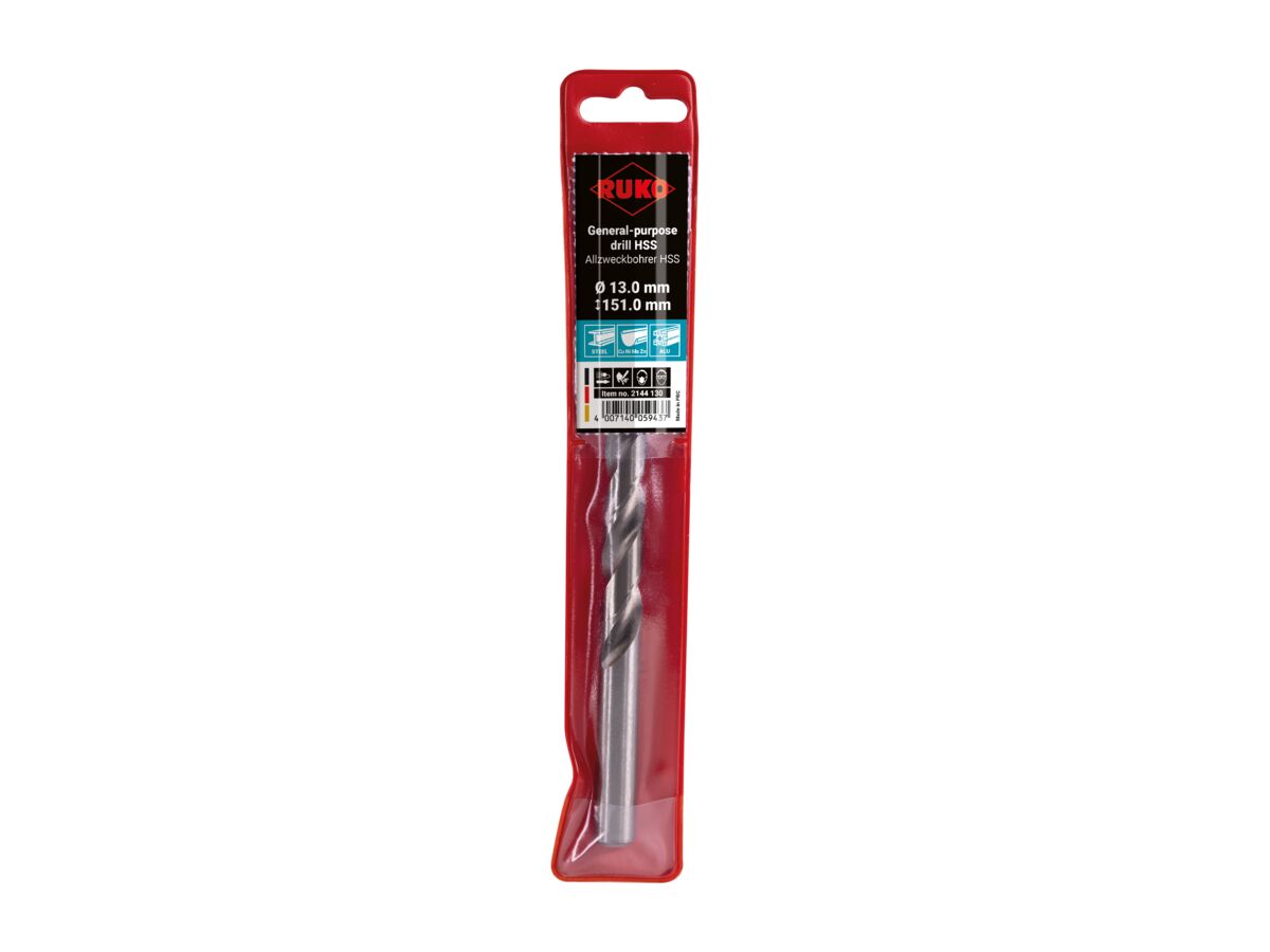 Ruko General Purpose Drill - 13.0mm