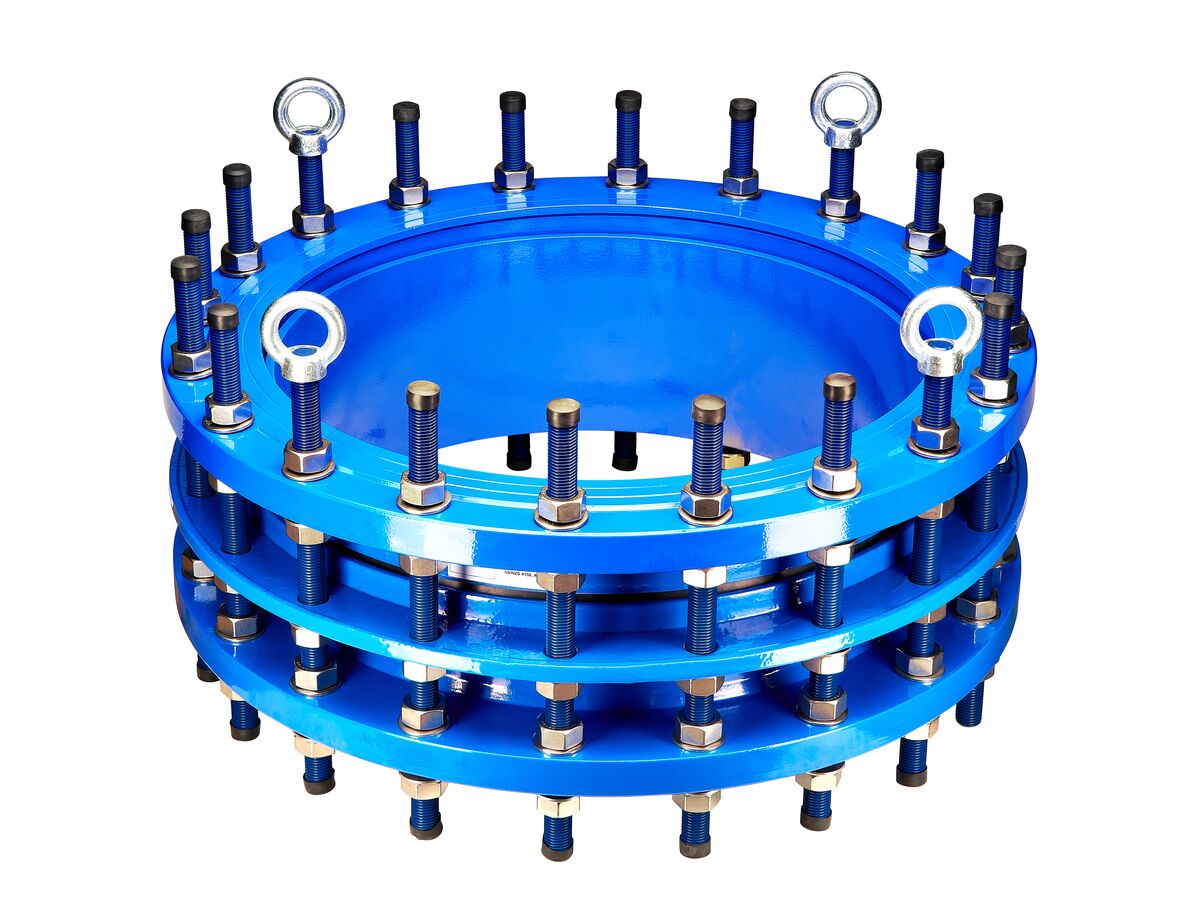 Dimax Dismantling Joint Thrust Stainless Steel B5 PN16 FC 750 mm