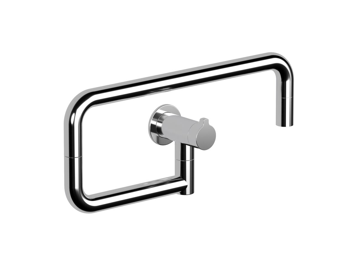Hero - Faucet Strommen Vara Fin Wall Pot Filler Tap Chrome Lead Free
