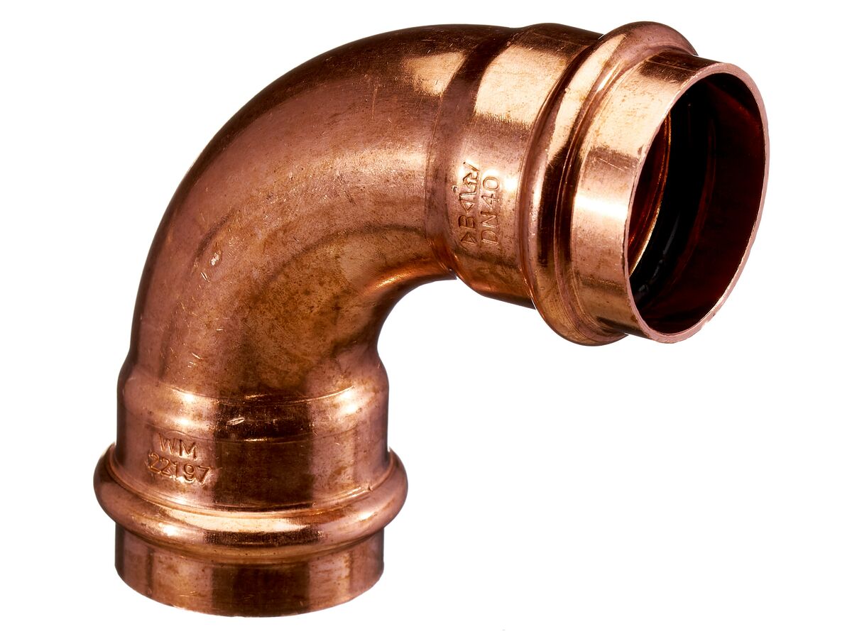 >B< Press Water Elbow 90 Degree x 40mm