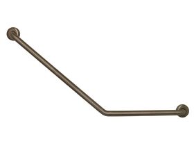 Grab Rail 40 Degree Angled 450mm x 700mm Right Hand Stainless Steel