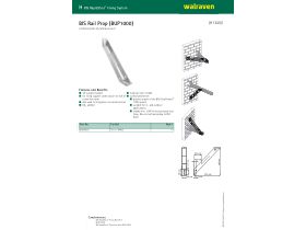 Specification Sheet - Walraven Rapidstrut Prop Arm BUP