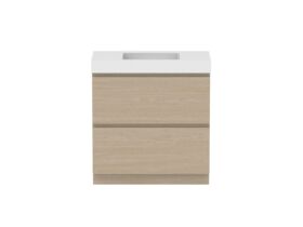 Hero - Posh Domaine All-Drawer Twin 900mm Floor Mounted Vanity Unit 90mm Top