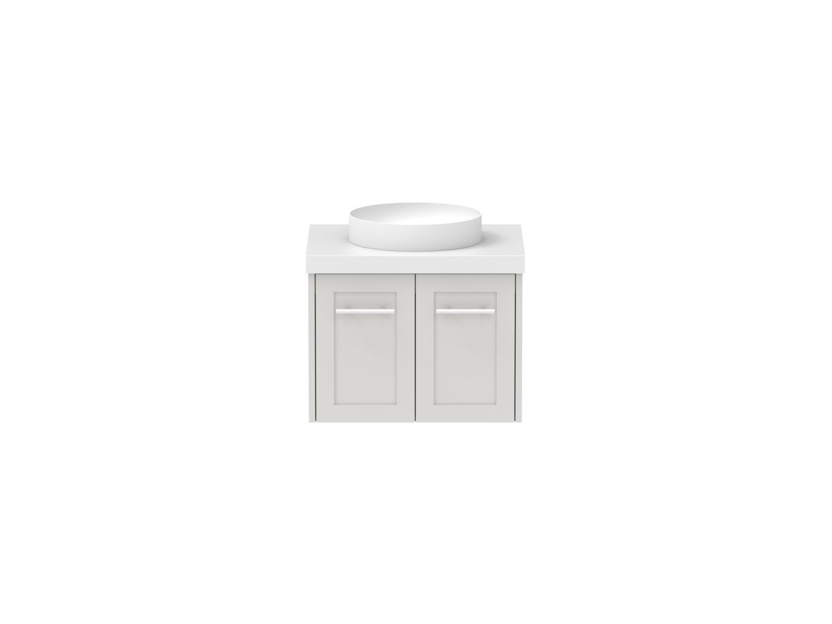 Hero - Kado Lux All Door 600mm Centre Bowl Wall Hung 50mm Top