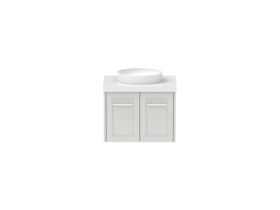 Hero - Kado Lux All Door 600mm Centre Bowl Wall Hung 50mm Top