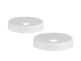 Kado Lux Small Hinge Cover Plates White