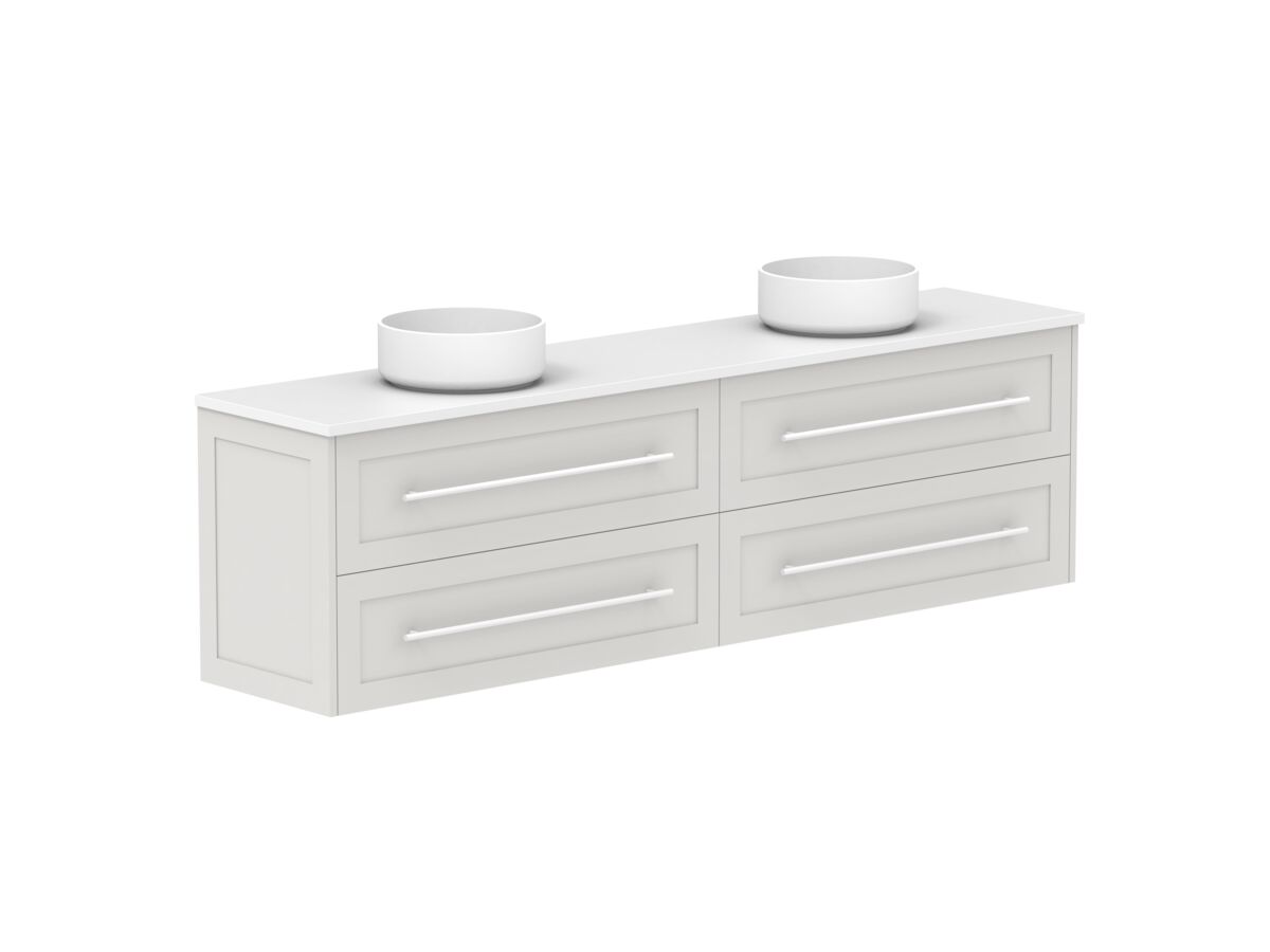Supporting Image - Kado Lux Ensuite All Drawer Twin 1800mm Wall Hung Double Basin 20mm Top