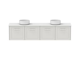 Hero - Kado Lux Ensuite All Door 1800mm Wall Hung Double Basin 20mm Top