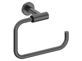 Mizu Drift Square Guest Towel Holder Brushed Gunmetal