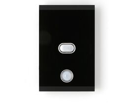 iLIght Wireless Switch 1 Button Black