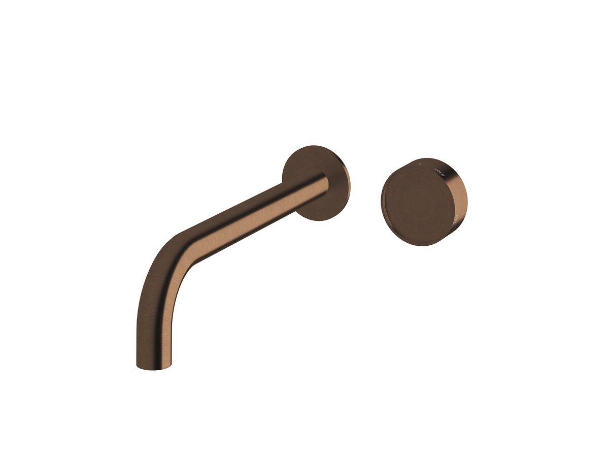 Hero - Sussex Pure Elemental Progressive Bath Mixer System 250mm PVD Brushed Bronze