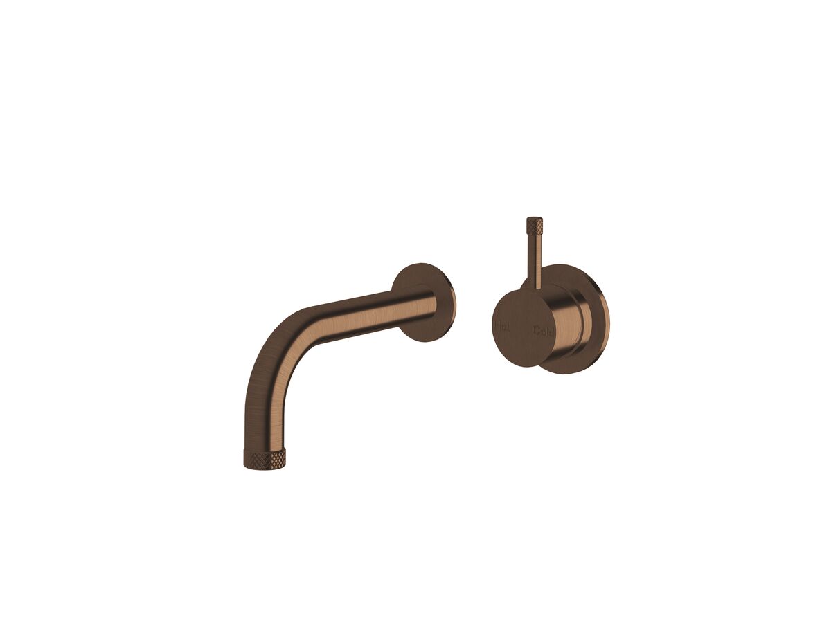 Hero - Sussex Scala Nova Wall Basin/Bath Mixer System 150mm PVD Brushed Bronze (5 Star) Lead Free