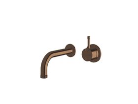 Hero - Sussex Scala Nova Wall Basin/Bath Mixer System 150mm PVD Brushed Bronze (5 Star) Lead Free