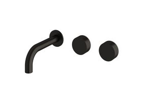 Sussex Pure Wall Bath/Basin Hostess System 160mm Right Hand PVD Matte Black (3 Star)
