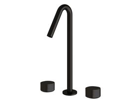 Sussex Pure Vessel Basin Set with Cirque Textured Handles PVD Matte Black (5 Star)