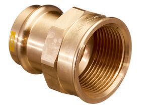>B< Press Gas Female Coupling 32mm x 1 1/4" BSP