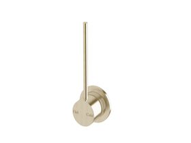 Sussex Scala Wall Mixer Tap with 150mm Extension Pin LUX PVD Brushed Platinum Gold