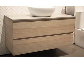 Posh Domaine Twin All Drawer Vanity