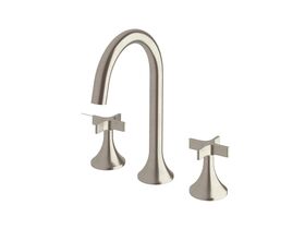 Sussex Oria Cross Basin Set PVD Brushed Nickel (5 Star)