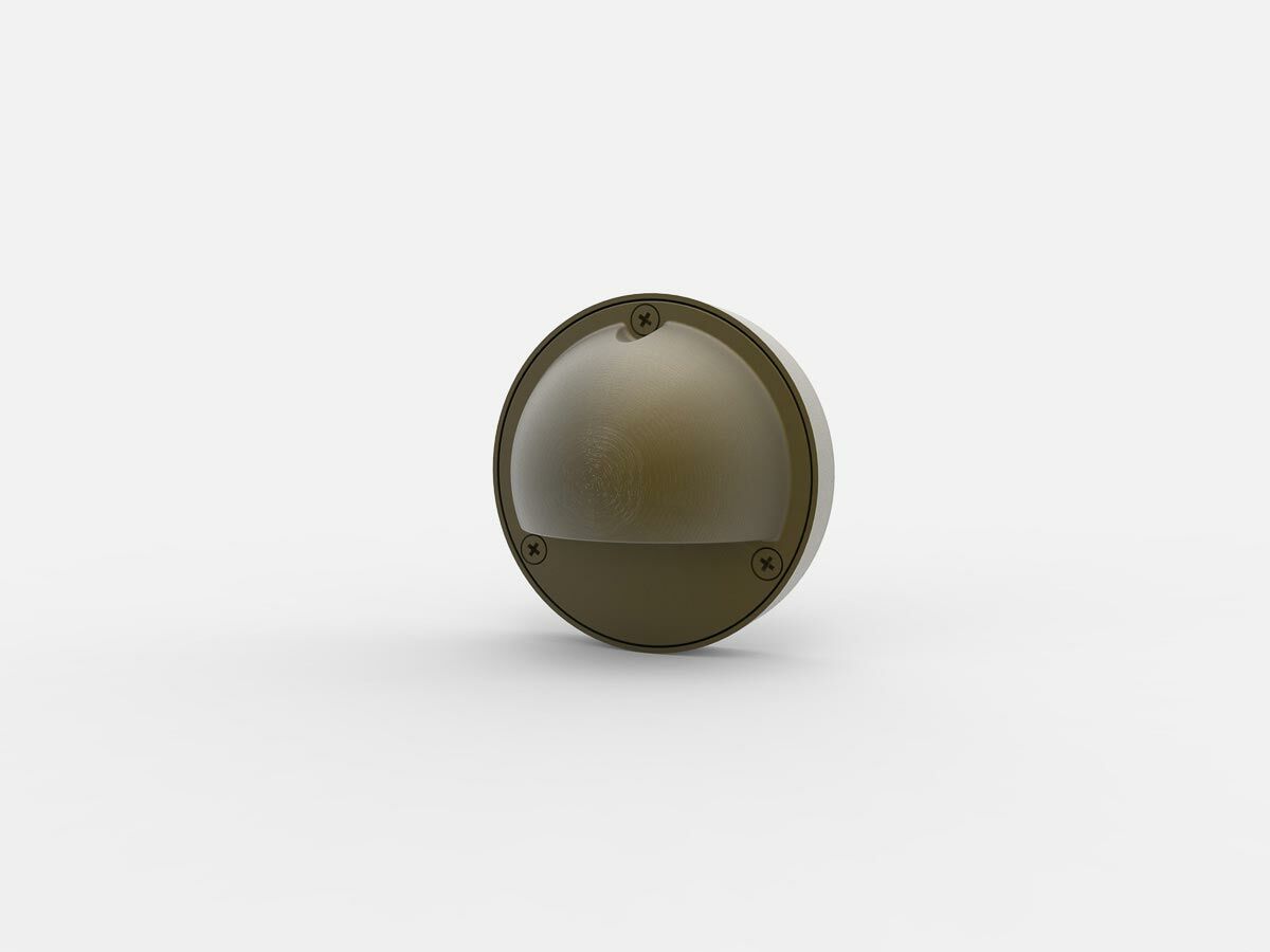 Surf Hooded Light Awl01Br Ip65 12V Aged Brass