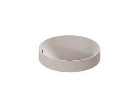 Supporting Image - Omvivo Villa Thin Edge Round Semi Inset Basin 360mm Island Sand