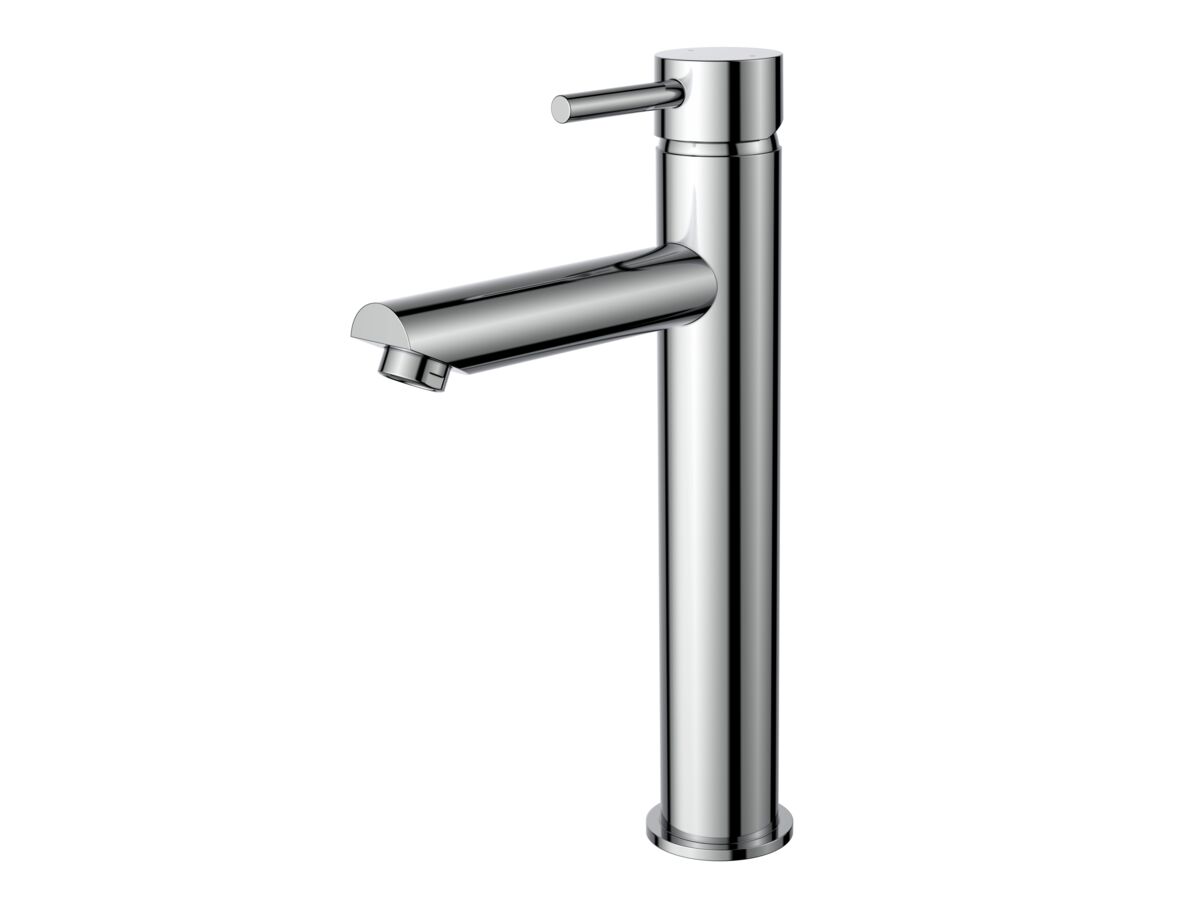 Hero - Posh Bristol Pin Extended Basin Mixer Tap Chrome (5 Star) Lead Free