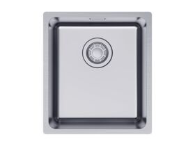 Hero - Memo Oscar Inset/Undermount Compact Single Bowl Sink 350mm Overflow No Taphole