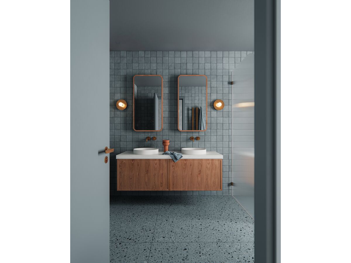 In Situ - Kado Lux and Lussi Bathroom with Mizu Drift Dial Taps