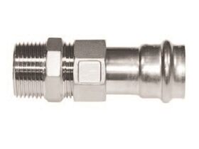 B-Press Stainless Steel Male Union