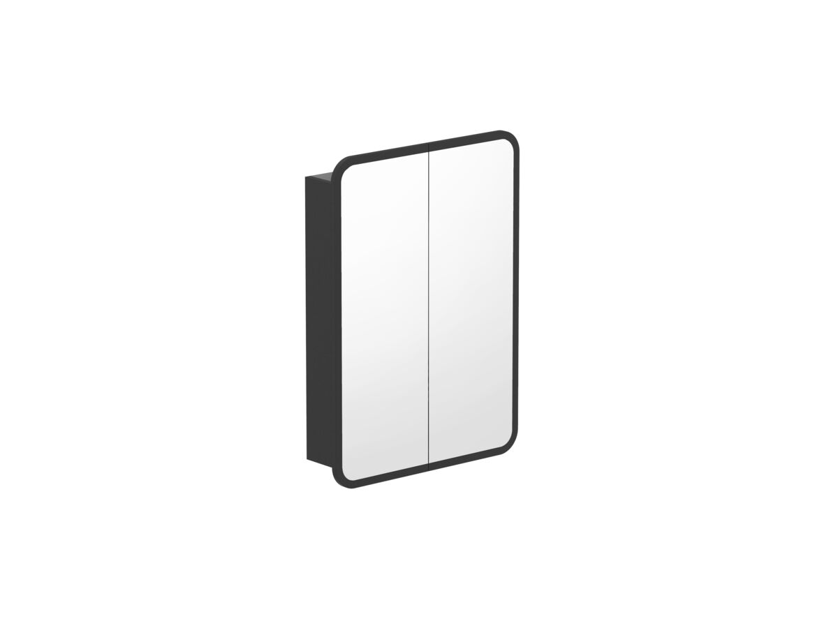 Supporting Image - Kado Lux Framed 2 Door Mirror Shaving Cabinet 600mm x 840mm
