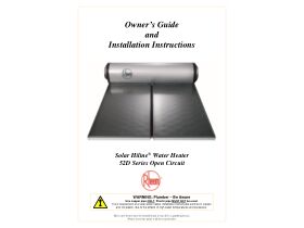 Installation Instructions - Rheem Solar Hiline