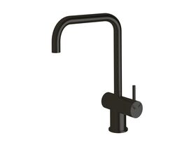 Sussex Scala Sink Mixer Square Large RH LUX PVD Matte Opium Black (4 Star)
