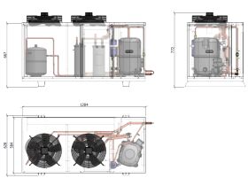 ACPAC Packaged Condensing Unit AP6.2L2-4 3 Phase
