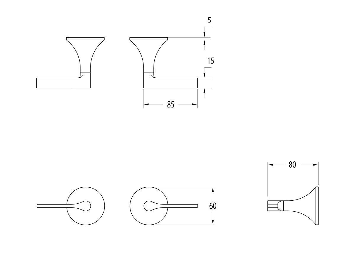 Sussex Oria Wall Top Assembly