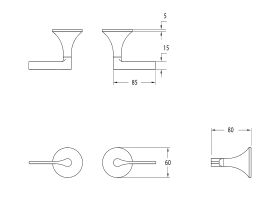 Sussex Oria Wall Top Assembly
