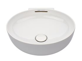 Supporting Image - LAUFEN Alessi Counter Basin 450mm White LAUFEN Clean Coat - Front 3 Qtr