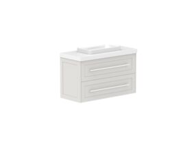 Supporting Image - Kado Lux Ensuite All Drawer Twin 900mm Wall Hung Centre Basin 50mm Top