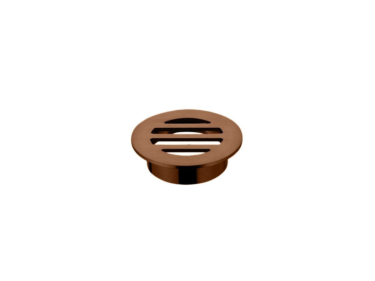 Hero - Mizu Drift Drop In Grate Round 50mm Brushed Bronze
