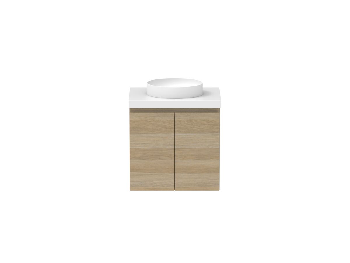 Hero - Posh Domaine 600mm Wall Hung Vanity Unit Conventional 50mm Top