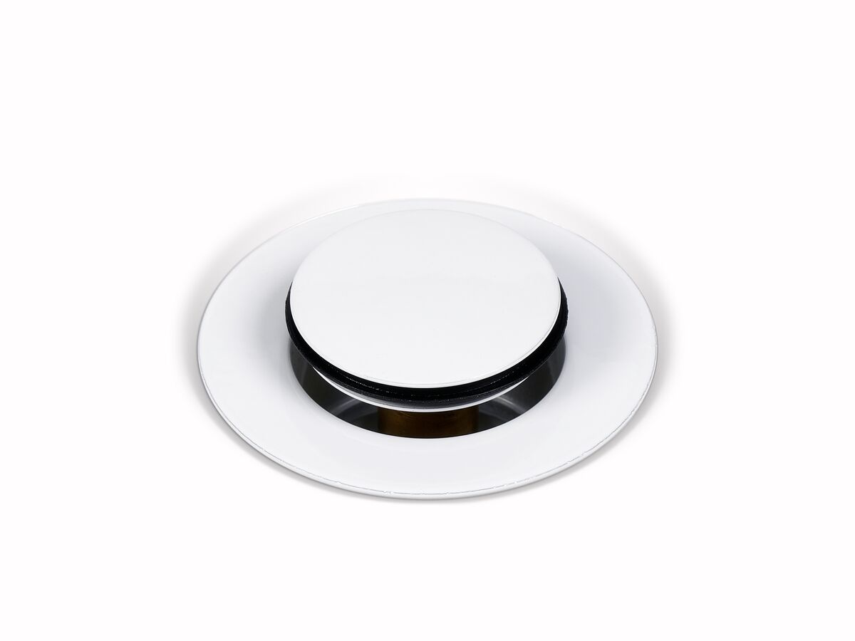 Mizu Drift Universal Pop Up Plug & Waste 40mm Gloss White