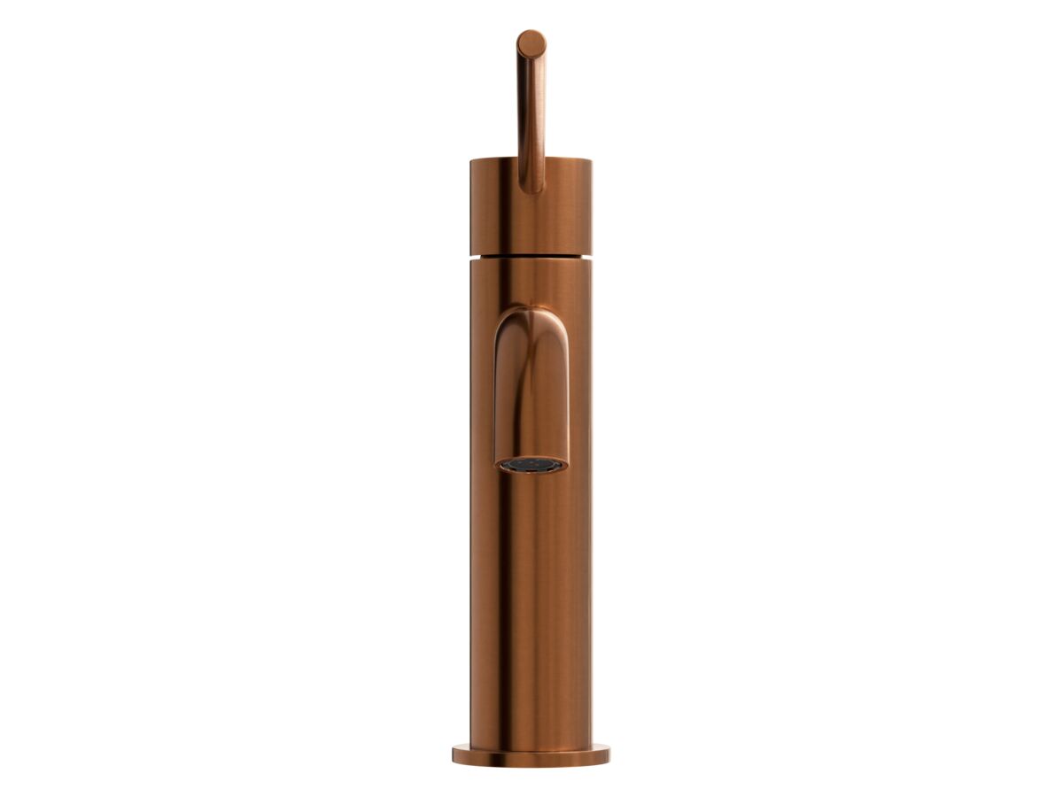 Supporting Image 2 - Mizu Drift Basin Mixer Curved Spout with Extended Lever Tap Brushed Bronze (6 Star) Lead Free.png