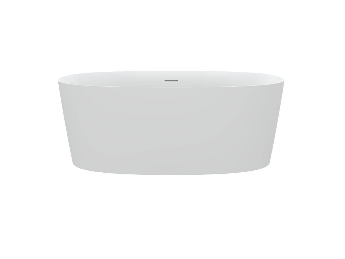 Supporting Image - Kado Lux Freestanding Bath 1500mm x 700mm x 580mm Matte White