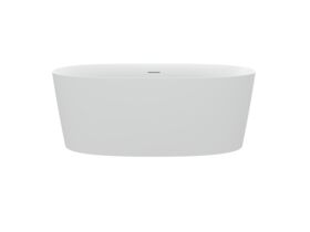 Supporting Image - Kado Lux Freestanding Bath 1500mm x 700mm x 580mm Matte White