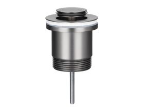 Mizu Drift Universal DN40 Pop Up Plug & Waste Brushed Gunmetal