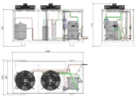 Acpac Packaged Condensing Unit AP3.3L2-0-XG